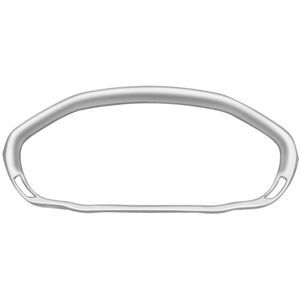 TLILY Car Dash Board Instrument Panel Trim Cover Silver for Mazda CX-60 2022 2023 RHD Interior Accessories