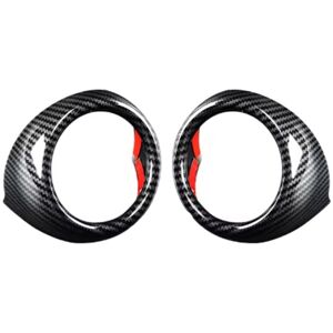 Tlily - Car Dashboard Air Conditioning Outlet Cover a/c Carbon Fiber Trim Sticker for glc 2020-2022