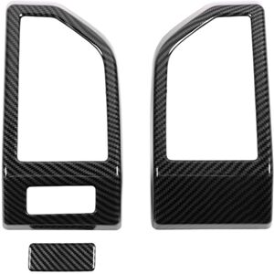 Tlily - Car Dashboard Side Air Conditioning Outlet Vent Cover Left+Right a/c Vents Plate Panel for Ford F150 2009-2016
