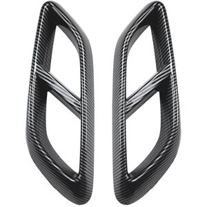Tlily - Car Exhaust Pipe Trim Cover Stickers for Mercedes-Benz cle Coupe C236 2024+ amg Car Tail Throat Decor Frame Carbon Fiber
