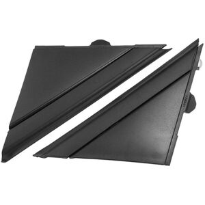 Tlily - Car Exterior Rear View Mirror Triangle for Fiat 2012-2019 Front Triangular Outer Post Trim 735429523 735429524,B