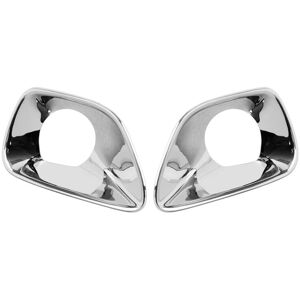 Tlily - Car Front Bumper Fog Light Cover for Jeep Grand Cherokee 2011-2013 Chrome Fog Lamp Cover