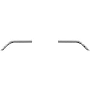 TLILY Car Front Bumper Trim Lower Middle Net Grille Strip for WRV DG5 Series 2024 Japanese Version RHD Silver