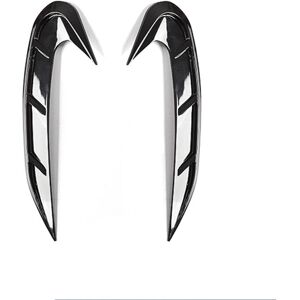 Tlily - Car Front Headlight Eyebrows Frame Decoration Sticker Trim For-Audi A3 2021