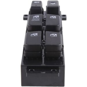 Tlily - Car Front Left-Hand Drive Auto Down Power Window Switch Glass Lifter Button 93570-2B140 for Hyundai Santa Fe cm MK2
