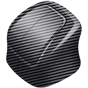 Tlily - Car Gear Shift Handle Buttons Cover Stickers Knob Trim for aqua 2024 Accessories Carbon Fiber