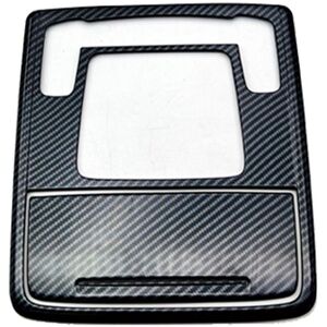 Tlily - Car Carbon Fiber Interior Front Reading Light Lamp Cover Trim Sticker for Honda cr-v crv 2022 2023