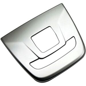 Tlily - Car Matte Silver Interior Front Reading Light Lamp Cover Trim Sticker For Toyota bZ4X Subaru Solterra Low Configuration