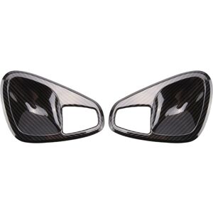 Tlily - Car Interior Door Handle Bowl Cover Trim Sticker for Smart 451 Fortwo 2010-2014 Accessories, Fiber