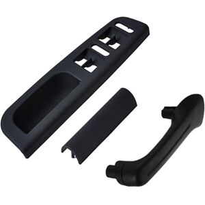 Tlily - Car Interior Inner Door Handle Panel Pull Trim Cover For-VW Golf 4 Passat 3B1867171D 3B0867175 1J0867172D