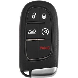 TLILY Car Key Fob Keyless Entry Remote GQ4-54T 433MHz ID4A Chip for Jeep Cherokee 2014-2020 5 Buttons 68141580AA 68141580AB