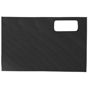 Tlily - Car Leather Glove Box Trim Panel Sticker for Honda stepwgn RP8 Car Passenger Storage Box Panel Carbon Fiber