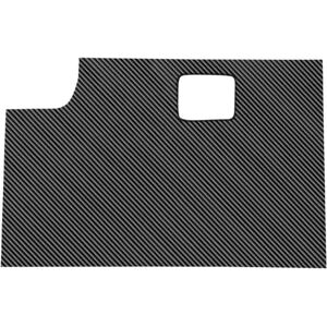 Tlily - Car Leather Glove Box Trim Panel Sticker for Toyota Sienta 10 Series Car Passenger Storage Box Panel Carbon Fiber