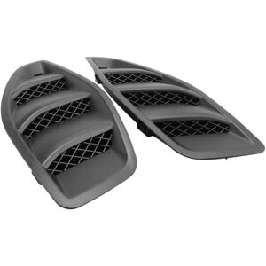 Tlily - Car Left Right Engine Hood Dome Louvers Air Inlet Vents Bezel Fit for jk 2007-2017