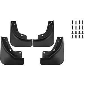 Tlily - Car Mud Flaps Splash Guard Mudguard Mudflaps External Cover for Model y 2021-2024 Small Version