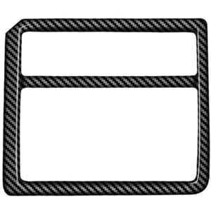 TLILY Car Multifunction Switch Panel Trim Frame Cover Sticker for Toyota Tacoma 2024 Car Interior Accessories Carbon Fiber