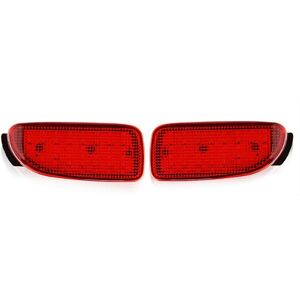 Tlily - Car Rear Bumper led Tail Brake Light Reflector Light Red Lens for Toyota Previa Estima 30 Series Car Accessories