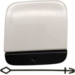 Tlily - Car Rear Bumper Tow Hook Cover Cap Painted 51129448791 for bmw 3 Series G20 2020-2022 White