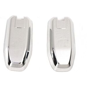 Tlily - Car Rear Door Window Glass Hinge Cover Trim for Ford Bronco Sport 2021 2022 Accessories ,abs Chrome