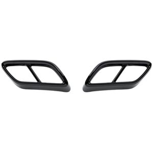 Tlily - Car Rear Exhaust Pipe Muffler Tip Cover Trim for Golf 8 MK8 Accessories 2020 2021