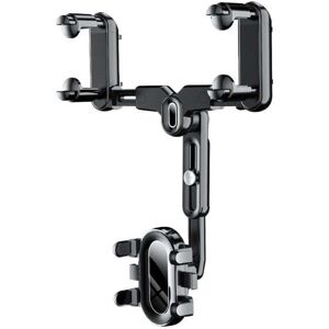 ZVD - Car Rearview Mirror Phone Holder, 360 Rotatable Car Navigation Mount