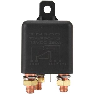 TLILY Car Relay 12V 250A Continuous Type High Power Motorcycle Battery Control Switch Terminal Automotive