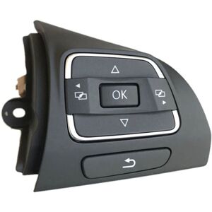 TLILY Car Right Side MFD Steering Wheel Buttons Switch for Golf MK6 5C0959537A/5C0959538B