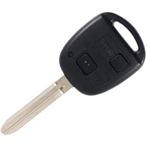 TLILY Car Smart Remote Key 2 Buttons 4C Chip Car Key Fob Fit for Toyota Corolla 2001-2007 304MHZ