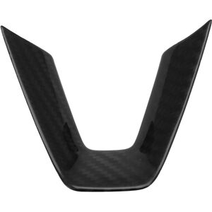 Tlily - Car Steering Wheel Cover Trim Sticker Carbon Fiber for Model 3 2024 Interior Accessories