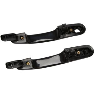 Tlily - Car Stylings Front Rear Right Left Black Exterior Outside Door Handle for 2005 2006 2007 2008 2009 82650-2E020-CA/82660-2E020-CA