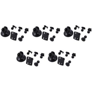 Tlily - Car Suction Cup for Dash Cam Holder Vehicle Video Recorder on Windshield & DashBoard Mount with 5 Types Adapter 360 Degree Angle View for