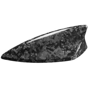 Tlily - Carbon Fiber Car Shark Fin Antenna Cover Trim for Chevrolet Camaro McLaren XT4 XT5