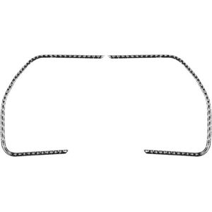 TLILY Carbon Fiber for 4Runner 2010-2020 Dashboard Instrument Frame Trim Cover Interior Accessories