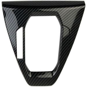 TLILY Center Console Gear Shift Panel Cover Trim for 2024 Interior Accessories Carbon Fiber ,AT