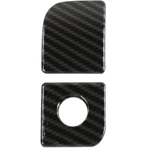 Tlily - Co-pilot Storage Box Switch Cover Trim For Toyota 4Runner 2010-19 Carbon fiber