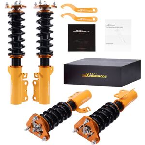 Maxpeedingrods - Coilovers Spring Lowering Adj. Height Shock Kits For Toyota Celica fwd 90-1993