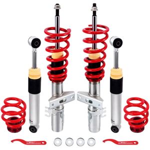 MAXPEEDINGRODS Coilovers Suspension Kit for VW Transporter T5 T28 T30 2WD/4WD 03-15