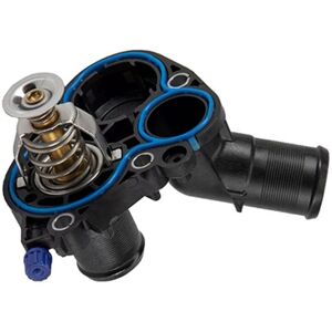 Tlily - Cooling System Thermostat Hosing Water Flange 9676409580 for Peugeot 208 308 Citroen C1 C3