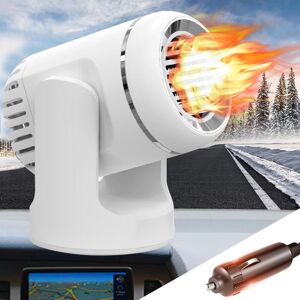 CSPARKV Car Heater, 12V120w Portable Car Heater Defroster, Vehicle Truck Fan Defroster with 2 in 1 Fast Heating and Cooling Function for Window