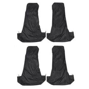 TLILY Details about 2x Universal Waterproof Nylon Front Car Van Seat Covers Protectors Black Pair X2 I062199