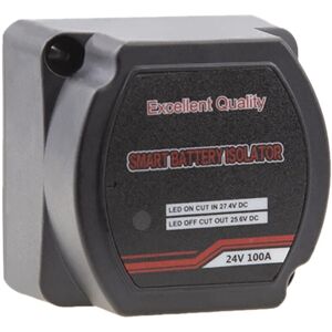TLILY Dual Battery Isolator 24V 100Amp Voltage Sensitive Relay For rv Marine Car Vehicles Truck Caravan Off-road Camper