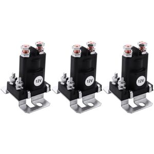 TLILY Dual Battery Isolator Relay Start On/Off 4 Pin 500A 12V For Car Power Switch X3 I108053