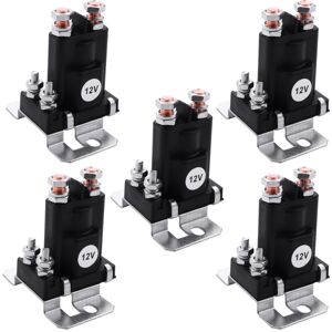 Tlily - Dual Battery Isolator Relay Start On/Off 4 Pin 500A 12V For Car Power Switch X5 I108053