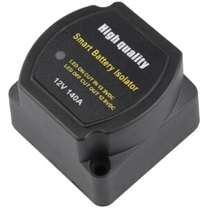 TLILY Dual Battery Smart Isolator 12V 140A Car Parts Relay VSR for Campers