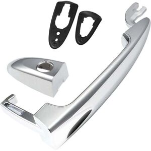 ZVD Exterior Door Handle for Lancia Ypsilon Destra 2003-2011 Front Left 735409026 735409024 Glossy