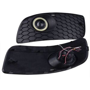 Tlily - Fog Lamp Assembly Front Bumper Grille Lower Angel Eyes for Golf 5 MK5/GLI 2004-2009 Car Accessories
