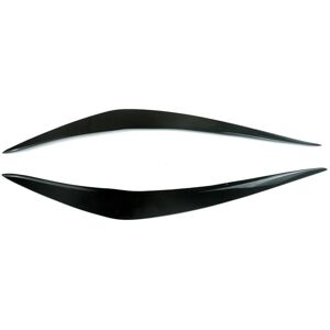 TLILY For BMW 1 Series F20 116I 118I M135I 2015-2019 Front Headlight Cover Garnish Strip Eyebrow Cover Trim Sticker Resin
