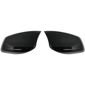 TLILY For-BMW 5 Series E60 2003-2008 Car Door Side Rearview Mirror Cover Side Mirror Cap Sticker Trim