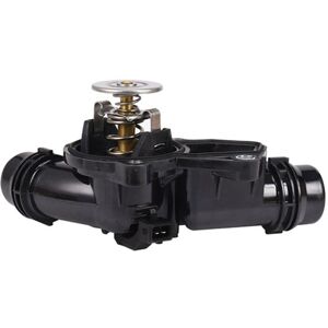 Tlily - For bmw E46 E39 X5 X3 Z3 Z4 330I 525I Car Engine Coolant Thermostat Housing Assembly Black 11531437040