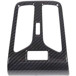 TLILY For BMW X1 IX1 U11 2023 2024 Carbon Fiber Look Car Rear Air Vent Conditioning Outlet Cover Trim Auto Accessories